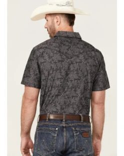 Moonshine Spirit Men's Pub Crawl Paisley Print Short Sleeve Snap Western Shirt 7 Moonshine Spirit Men's Pub Crawl Paisley Print Short Sleeve Snap Western Shirt -Velora Studio Shop 2000359556 001 P4