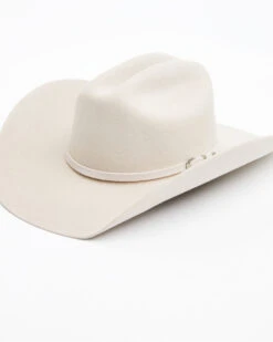 Cody James Men's 3X Silver Belly Self Buckle Band Wool Felt Western Hat