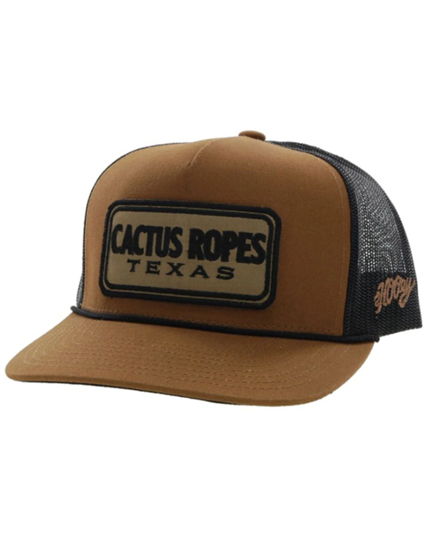 Hooey Men's Cactus Ropes Patch Mesh Back Trucker Cap 1 Hooey Men's Cactus Ropes Patch Mesh Back Trucker Cap