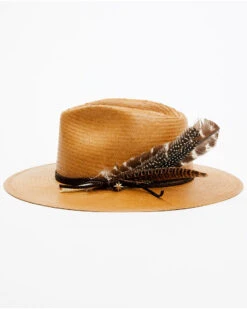 Stetson Men's Juno Feather Western Straw Hat -Velora Studio Shop 2000363957 295 P3