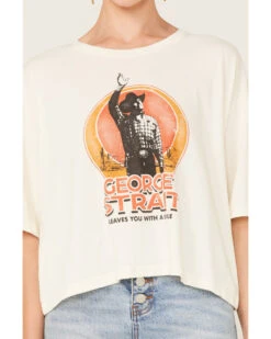 Wrangler Women's George Strait Vintage Graphic Tee -Velora Studio Shop 2000365308 100 P3