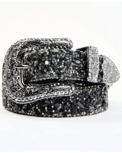 Shyanne Women's Mesh Bling Western Belt