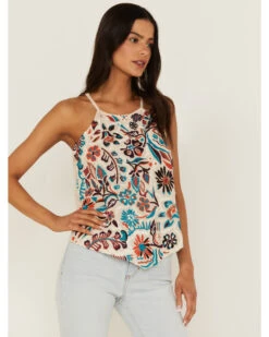 Idyllwind Women's Floral Haze Tank Top