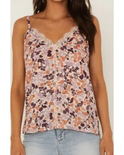 Idyllwind Women's Lurex Little Lace Tank Top -Velora Studio Shop 2000366637 570 P3