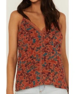 Idyllwind Women's Lurex Little Lace Tank Top -Velora Studio Shop 2000366638 202 P4