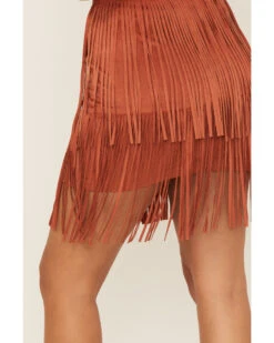 Idyllwind Women's Chestnut Trail Faux Suede Skirt  -Velora Studio Shop 2000367320 202 P4