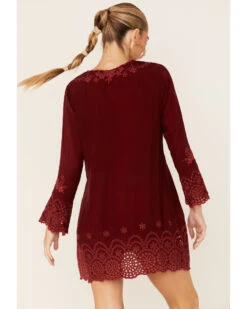 Johnny Was Women's Garnet Rhine Long Sleeve Tunic Dress -Velora Studio Shop 2000367760 600 P3