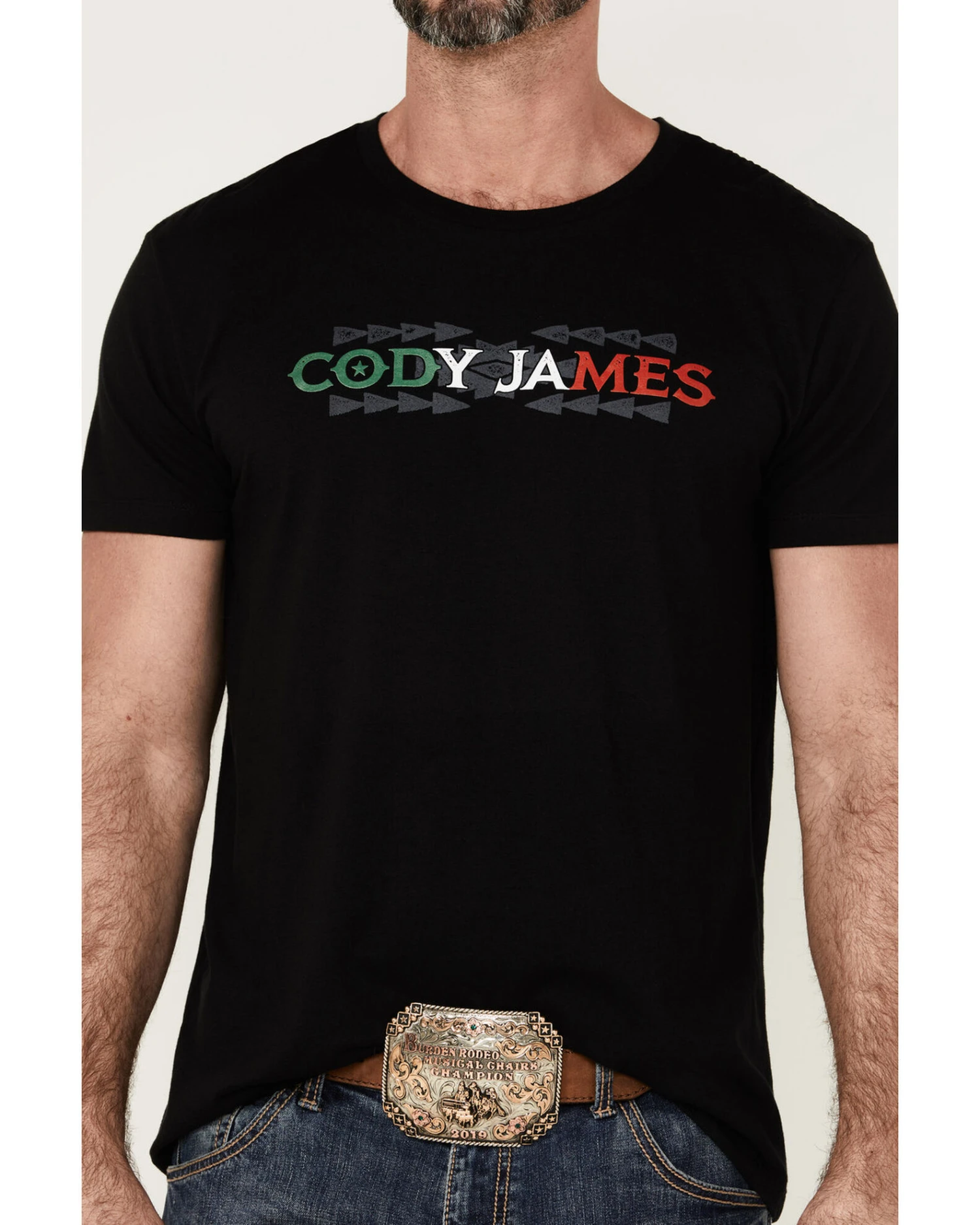 Cody James Men's Mexico Logo Graphic Short Sleeve T-Shirt 3 Cody James Men's Mexico Logo Graphic Short Sleeve T-Shirt - Image 3