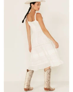 Skies Are Blue Women's Crochet Sleeveless Midi Dress -Velora Studio Shop 2000370588 100 P4