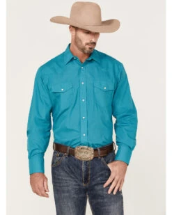 Roper Men's Classic Long Sleeve Western Shirt 