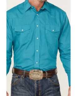 Roper Men's Classic Long Sleeve Western Shirt  -Velora Studio Shop 2000370644 442 P3