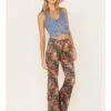 Wrangler Women's Bloom Print Wanderer Flare Jeans