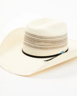 Resistol Men's Vented Crown Shantung Straw Hat