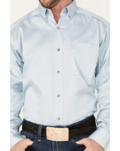 Ariat Men's Solid Twill Button Down Western Shirt  -Velora Studio Shop 2000371643 450 P3