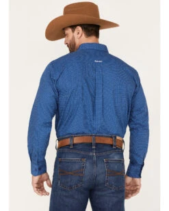 Ariat Men's Benedict Geo Print Button Down Western Shirt  -Velora Studio Shop 2000371730 401 P4