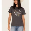 Wrangler Women's Neon USA Outline Graphic Tee