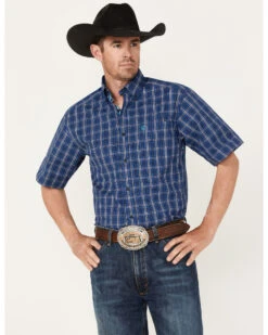 Ariat Men's Naveen Plaid Print Pro Button Down Western Shirt 