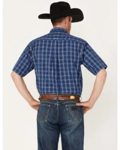 Ariat Men's Naveen Plaid Print Pro Button Down Western Shirt  -Velora Studio Shop 2000372650 400 P4