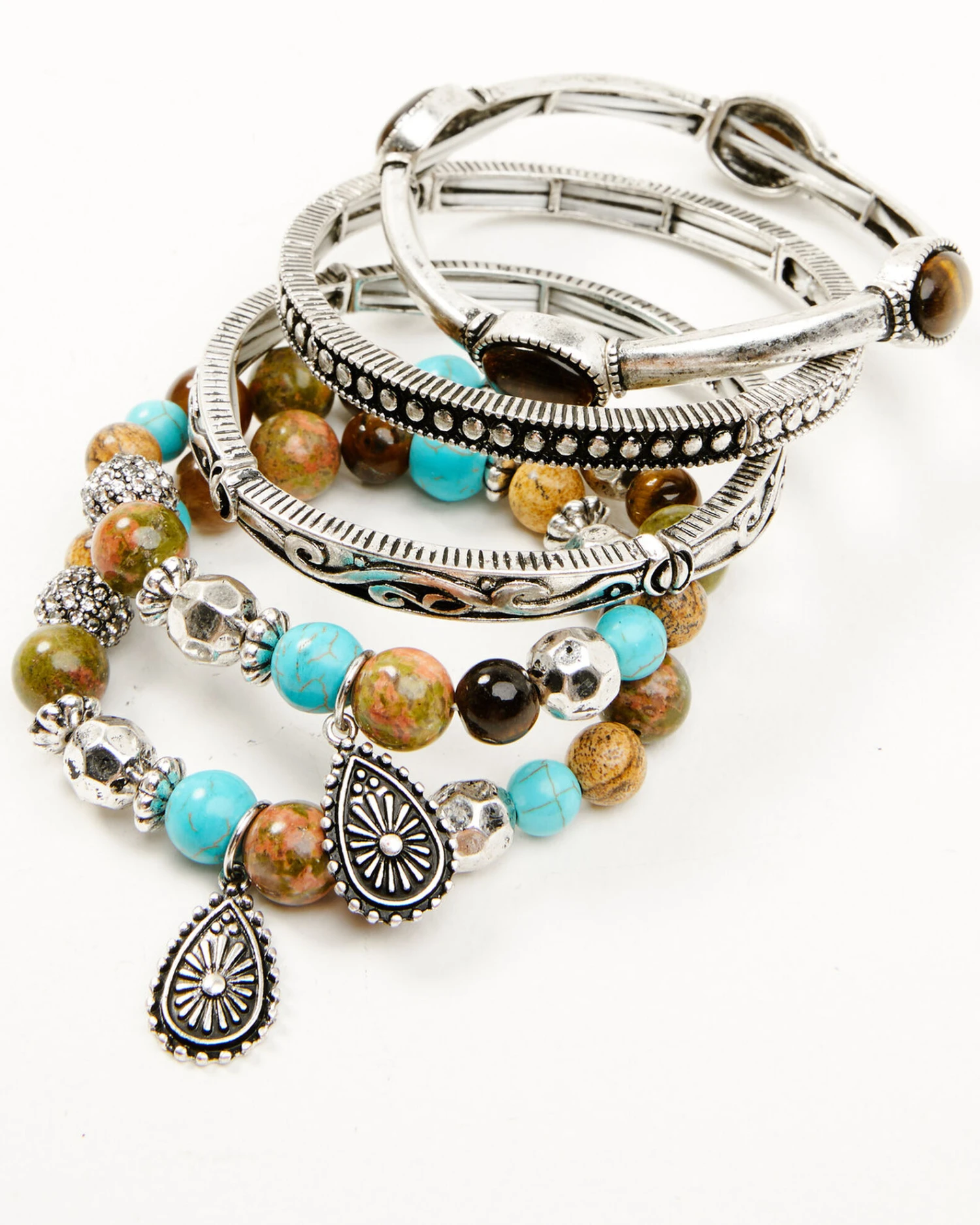 Shyanne Women's Bisbee Falls 5-Piece Bracelet Set 1 Shyanne Women's Bisbee Falls 5-Piece Bracelet Set