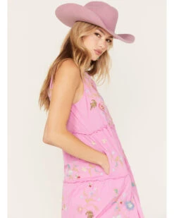 Johnny Was Women's Zanzibar Tiered Embroidered Dress -Velora Studio Shop 2000373887 650 P3