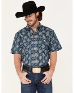 Cody James Men's Showcase Paisley Print Pearl Snap Western Shirt