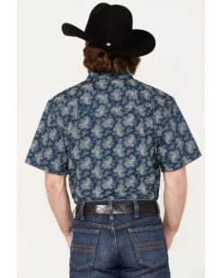 Cody James Men's Showcase Paisley Print Pearl Snap Western Shirt  -Velora Studio Shop 2000373898 410 P4