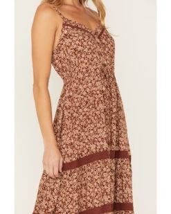 Idyllwind Women's Floral Print Tiered Maxi Dress -Velora Studio Shop 2000374253 213 P4