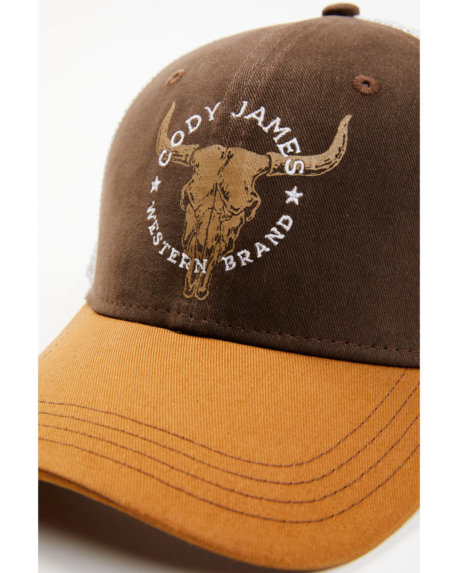 Cody James Men's Steerhorn Mesh-Back Baseball Cap 2 Cody James Men's Steerhorn Mesh-Back Baseball Cap - Image 2