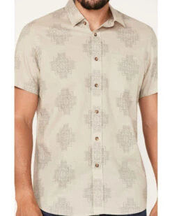 Pendleton Men's Shoreline Print Short Sleeve Western Shirt 6 Pendleton Men's Shoreline Print Short Sleeve Western Shirt -Velora Studio Shop 2000374632 295 P3