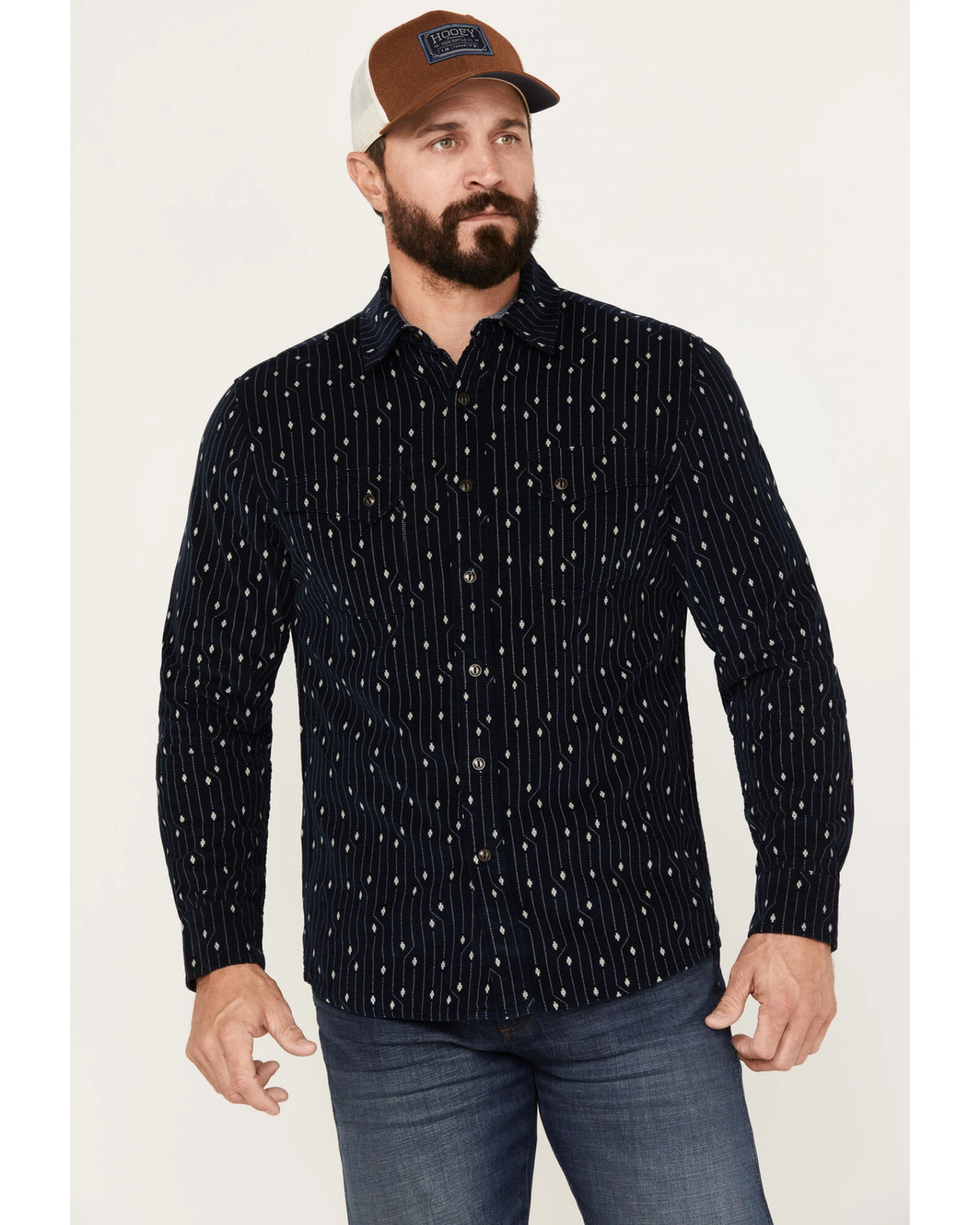 Pendleton Men's Corduroy Long Sleeve Western Snap Shirt 1 Pendleton Men's Corduroy Long Sleeve Western Snap Shirt