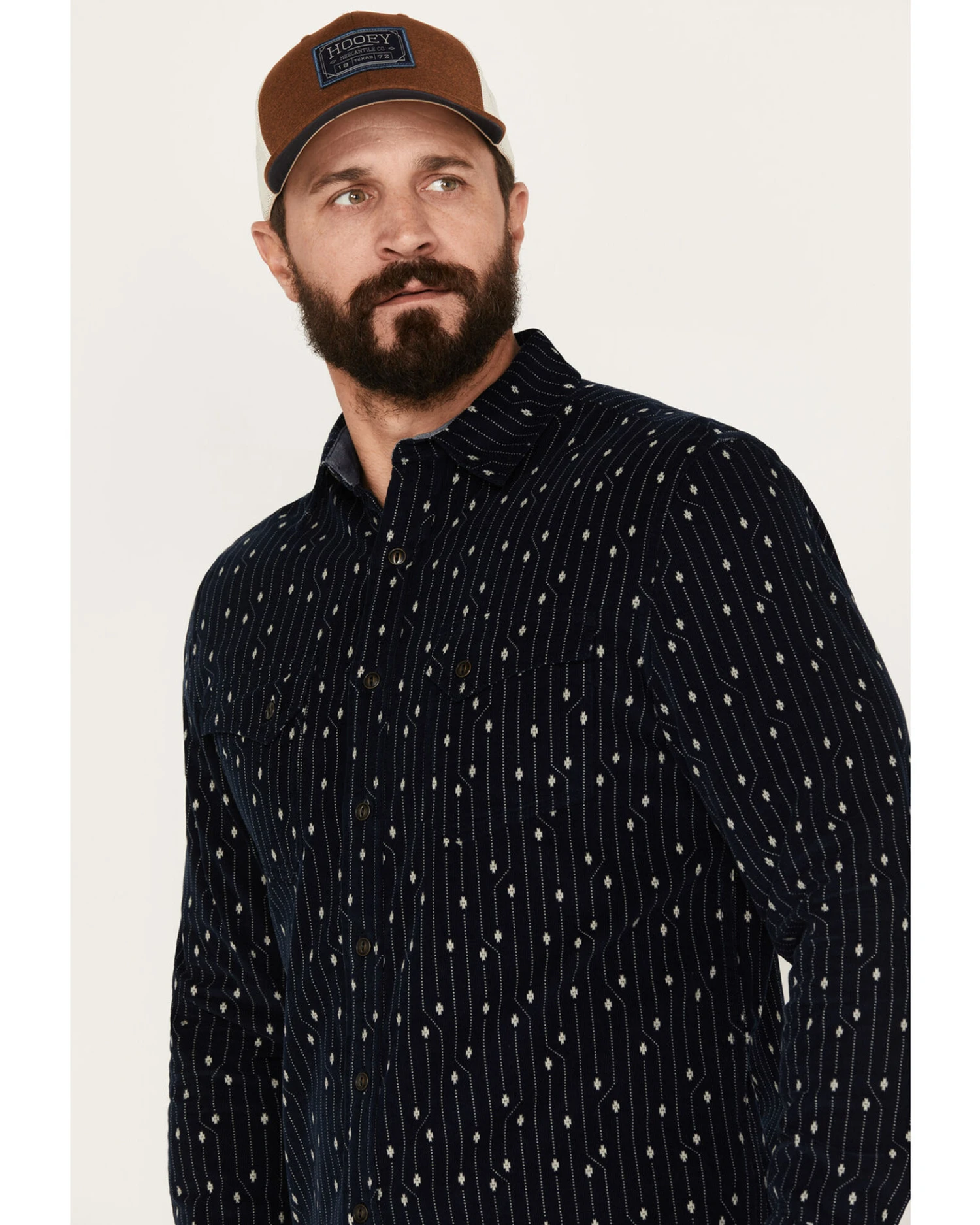 Pendleton Men's Corduroy Long Sleeve Western Snap Shirt 2 Pendleton Men's Corduroy Long Sleeve Western Snap Shirt - Image 2