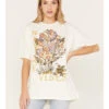 Cleo + Wolf Women's Nature Vibes Oversized Graphic Tee