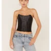 Understated Leather Women's Louise Leather Bustier