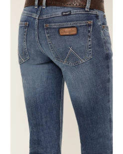 Wrangler Retro Women's Medium Wash Mid Rise Mae Megan Bootcut Jeans -Velora Studio Shop 2000375057 400 P4
