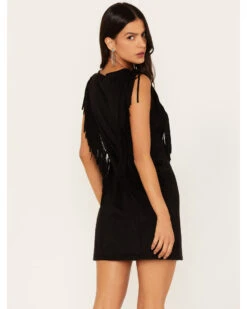 Idyllwind Women's Central Pike Fringe Embroidered Dress -Velora Studio Shop 2000375285 001 P4