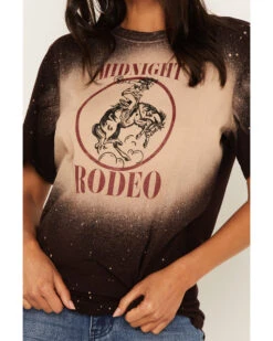 Idyllwind Women's Midnight Rodeo Oversized Graphic Trustie Tee -Velora Studio Shop 2000375291 201 P3