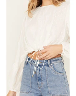 Talisman Women's Harmony Long Sleeve Blouse -Velora Studio Shop 2000375588 100 P3