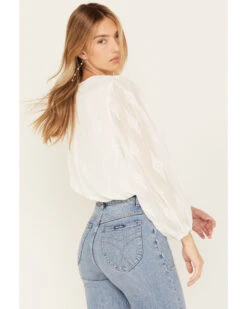 Talisman Women's Harmony Long Sleeve Blouse -Velora Studio Shop 2000375588 100 P4