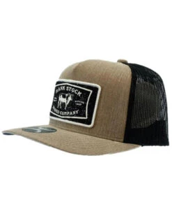 Hooey Men's Rank Stock Rodeo Company Retro Mesh-Back Trucker Cap