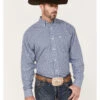 Ariat Men's Wrinkle Free Ellison Fitted Long Sleeve Button Down Western Shirt