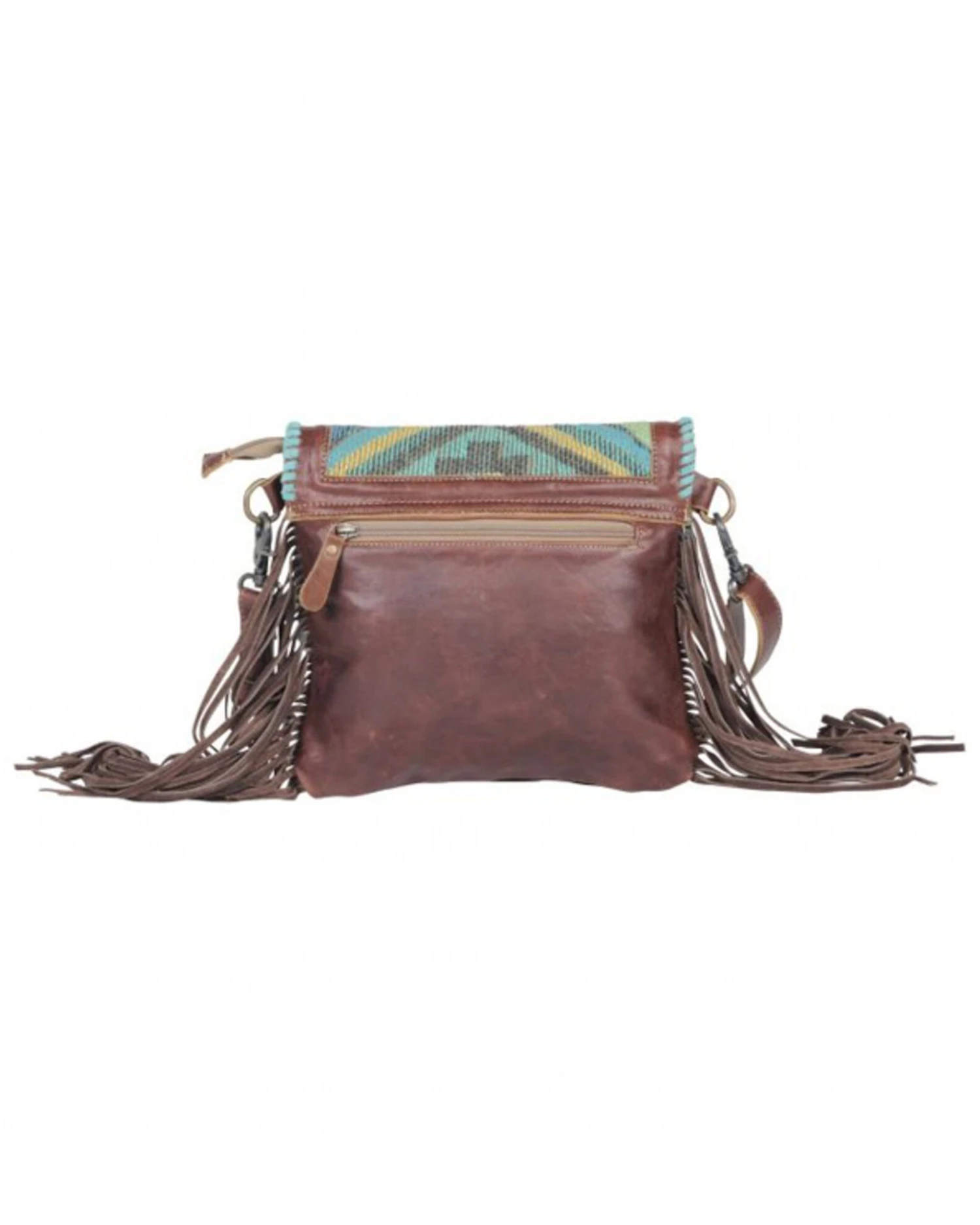 Myra Bag Women's Wild West Boho Hair-On Hide Bag 2 Myra Bag Women's Wild West Boho Hair-On Hide Bag - Image 2