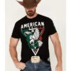 American Fighter Men's Laredo Mexico Graphic Short Sleeve T-Shirt