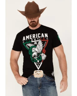 American Fighter Men's Laredo Mexico Graphic Short Sleeve T-Shirt