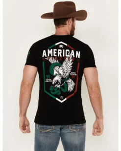 American Fighter Men's Laredo Mexico Graphic Short Sleeve T-Shirt -Velora Studio Shop 2000377268 001 P4