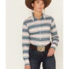 Ariat Women's Serape Stripe Long Sleeve Button-Down Kirby Stretch Shirt