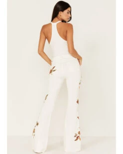 Driftwood Women's Farrah Feathery Corduroy Flare Jeans -Velora Studio Shop 2000378939 100 P3