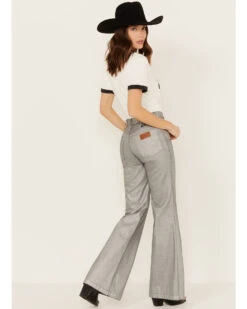 Wrangler X Fender Women's Metallic Wanderer Flare Jeans -Velora Studio Shop 2000379690 040 P4