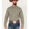 Blue Ranchwear Men's Gingham Check Snap Western Workshirt 