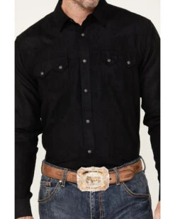 Moonshine Spirit Doe Skin Long Sleeve Snap Western Shirt -Velora Studio Shop 2000380516 001 P3