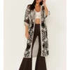 Shyanne Women's Floral Lace Kimono